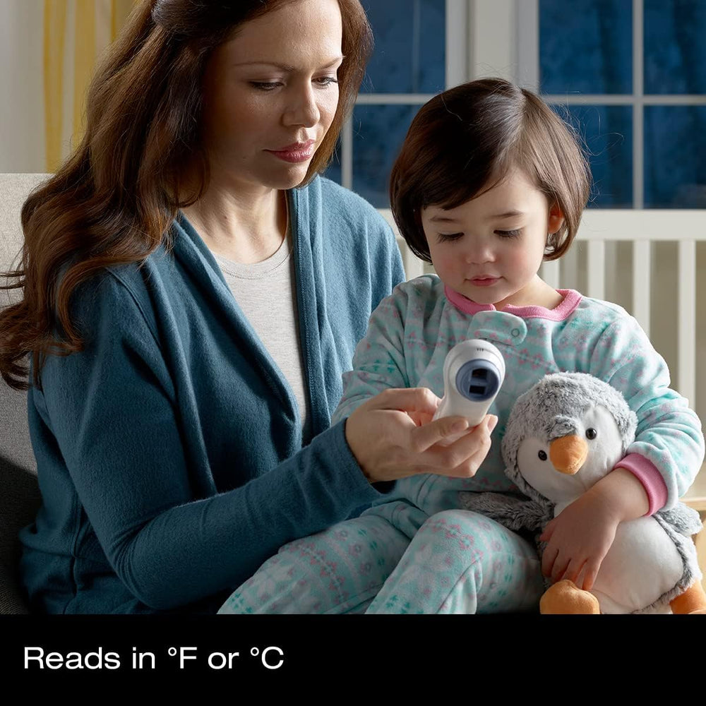 Braun family-friendly thermometer for adults and children
