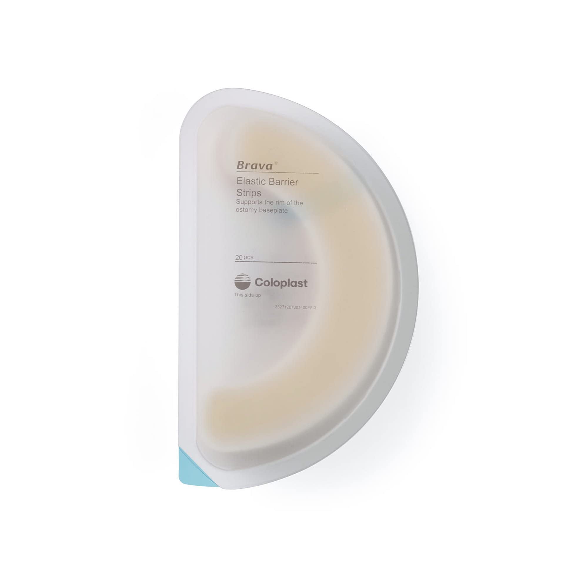 Brava barrier strips absorb moisture to keep skin dry during activity