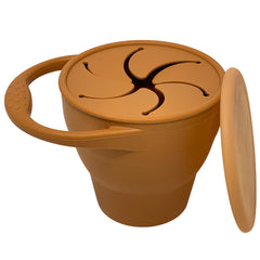 BraveJustice Snack Attack Snack Cup collapsible for compact storage and easy portability.
