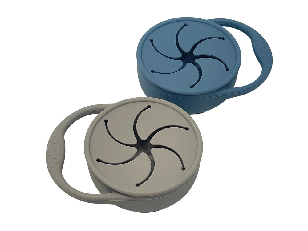 BraveJusticeKidsCo Snack Attack Cup folded-compact saves space in bags.
