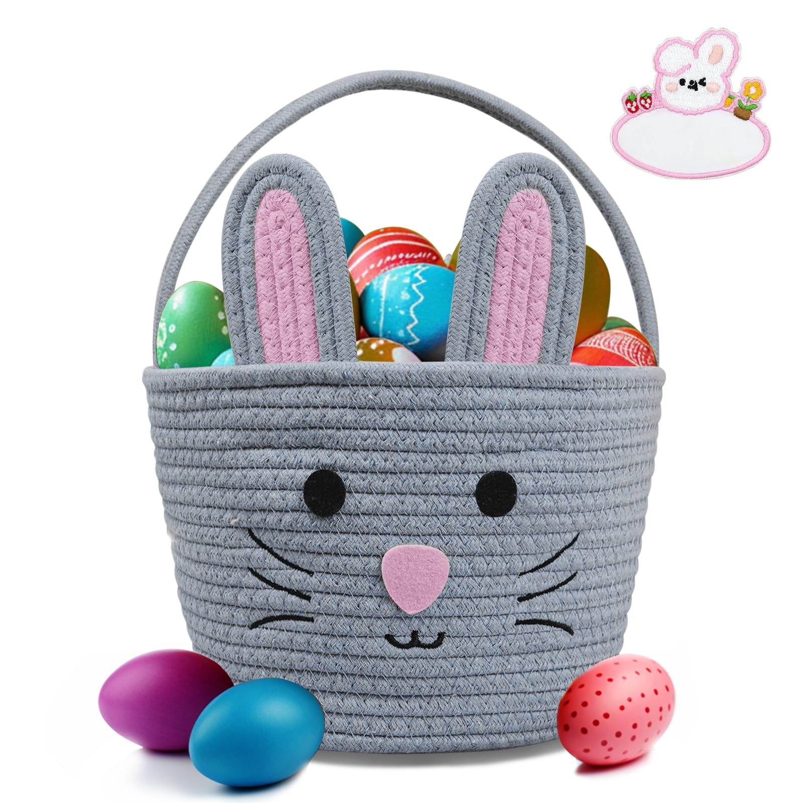 Brbecon durable woven construction supports lively Easter activities