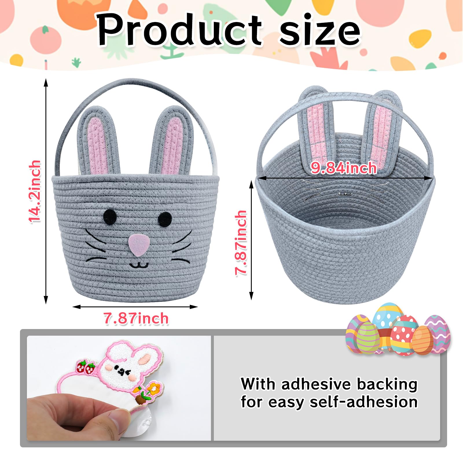 Brbecon gift-ready Easter basket ideal for celebrations