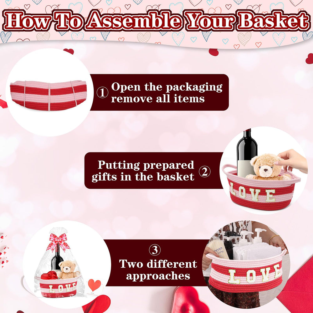 Brbecon organic cotton rope basket offers soft texture and durability