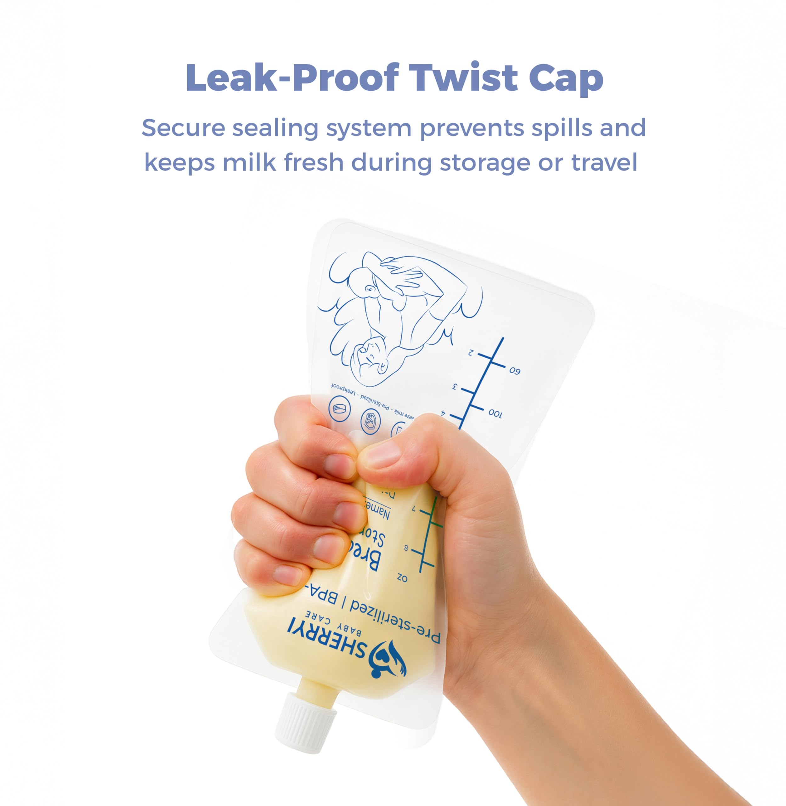 Durable, leak-proof design ideal for refrigeration and freezing.