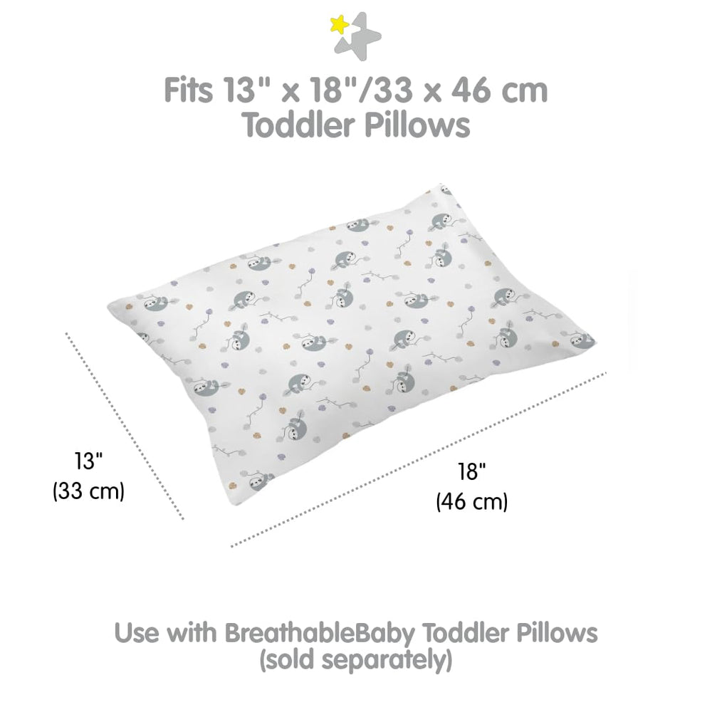BreathableBaby 200-thread-count pillowcase emphasizes long-lasting wear.
