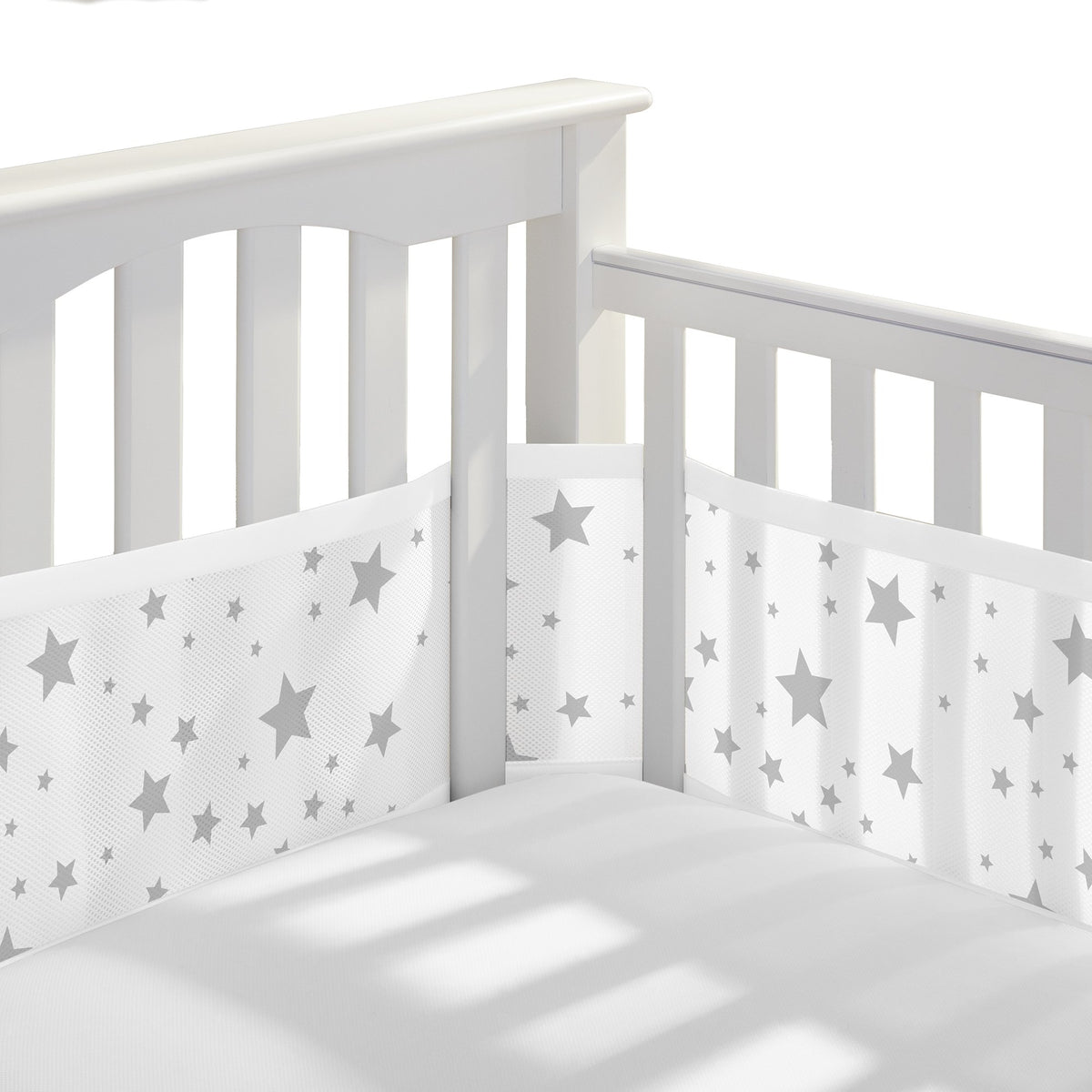 BreathableBaby breathable mesh liner Starlight 4 sides keeps limbs safe with airflow