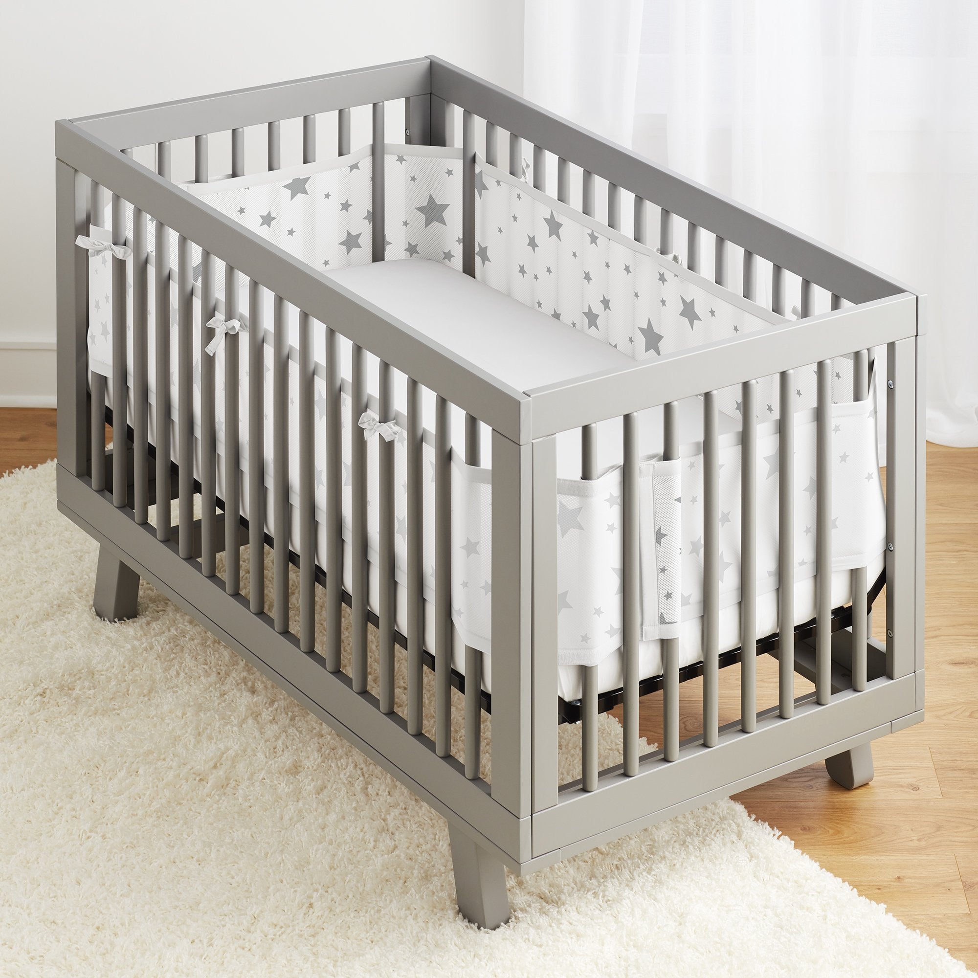 BreathableBaby Starlight liner long-panel showing full coverage and easy setup