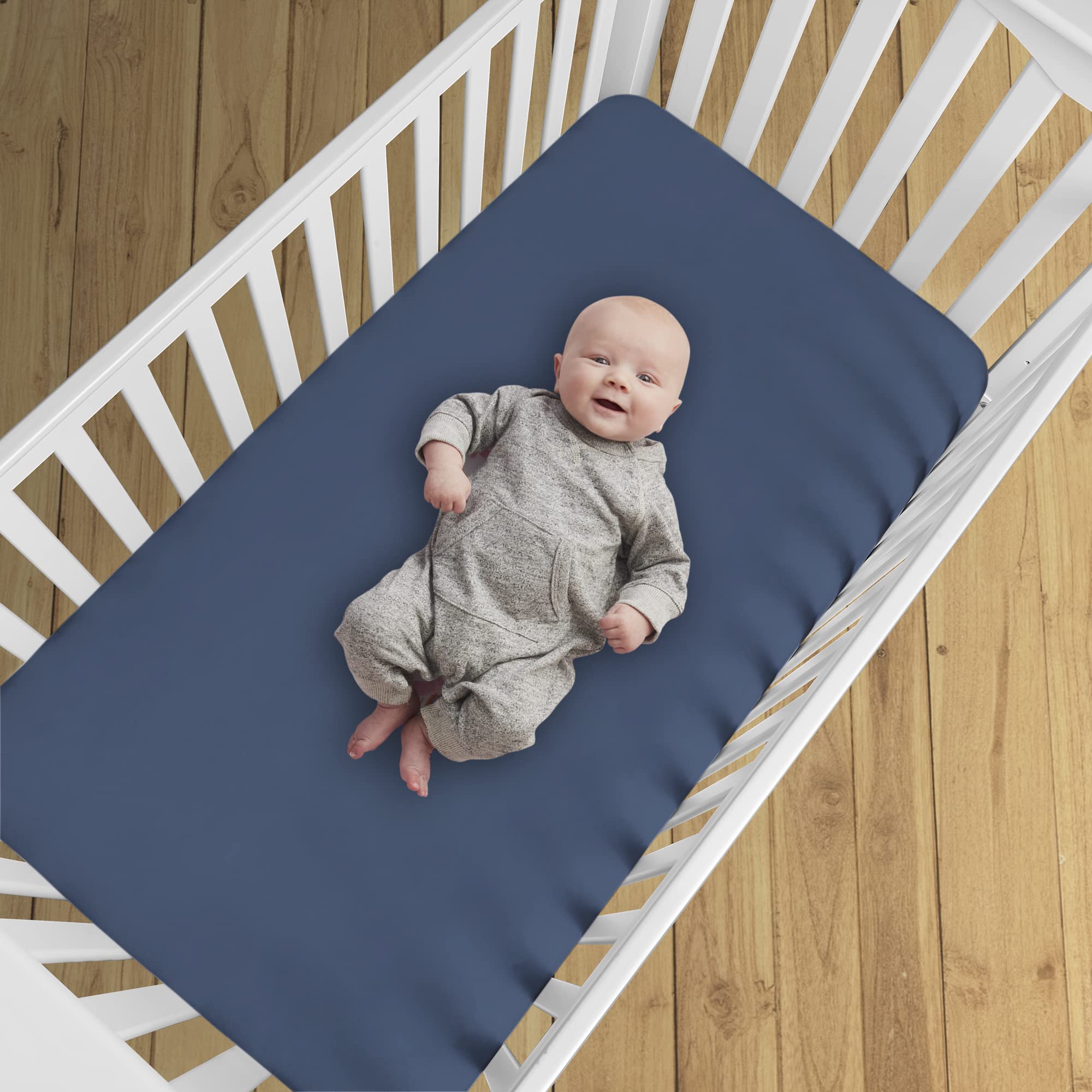 BreathableBaby easy-care microfiber resists wrinkles and shrinkage
