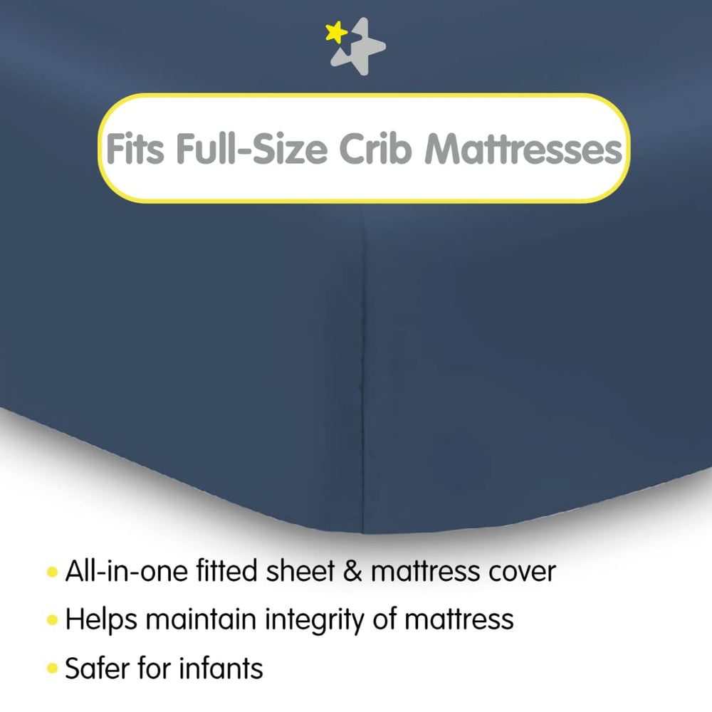 BreathableBaby waterproof backing close-up highlights spill protection