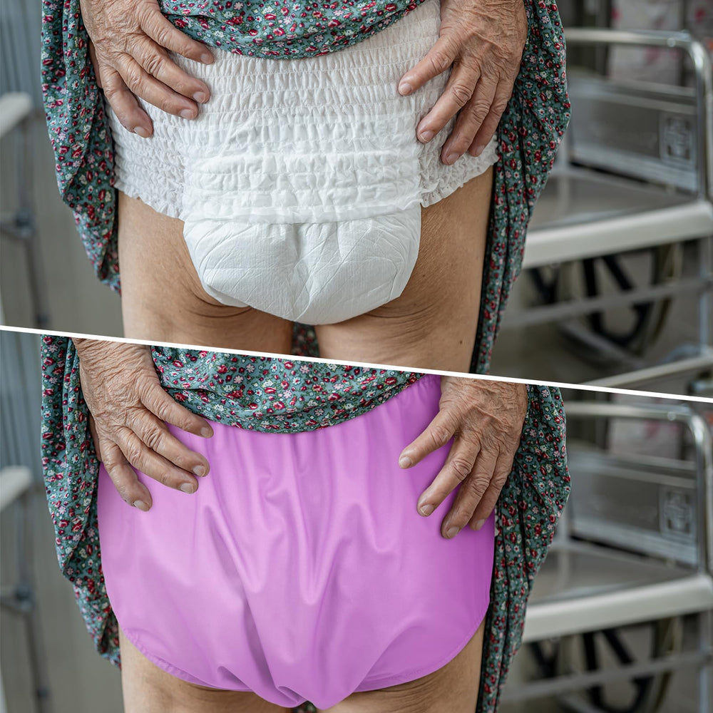 Breathffy leakproof underwear color options help conceal leaks and dirt.