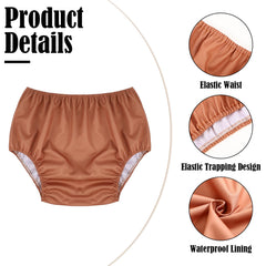 Breathffy leakproof underwear machine washable for easy care and reuse.
