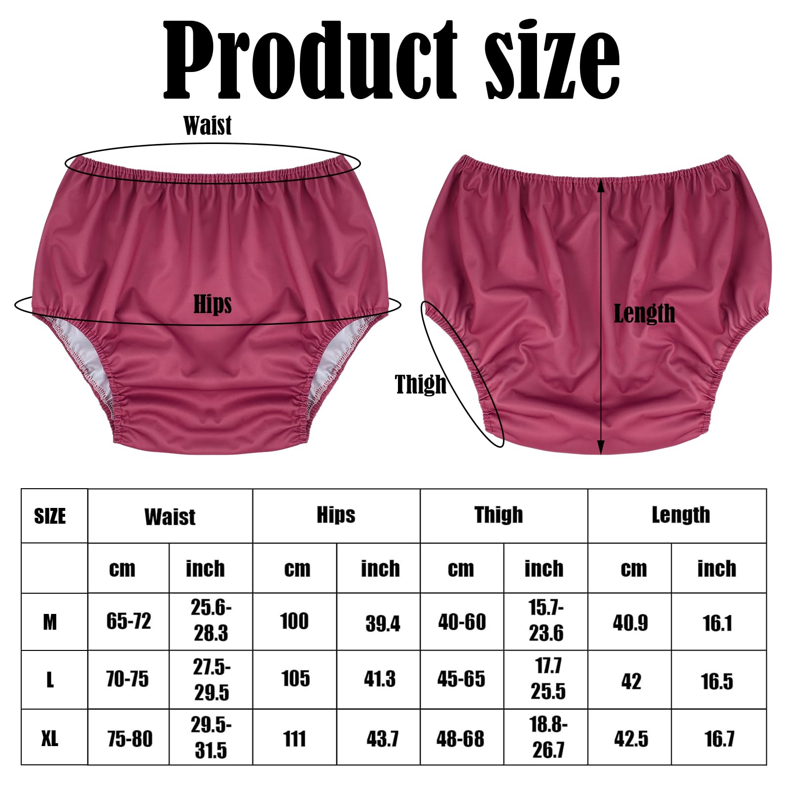 Breathffy leakproof underwear worn over underwear to prevent spills during daily activities.