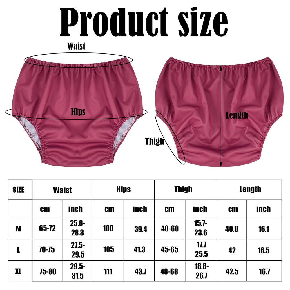 Breathffy leakproof underwear worn over underwear to prevent spills during daily activities.