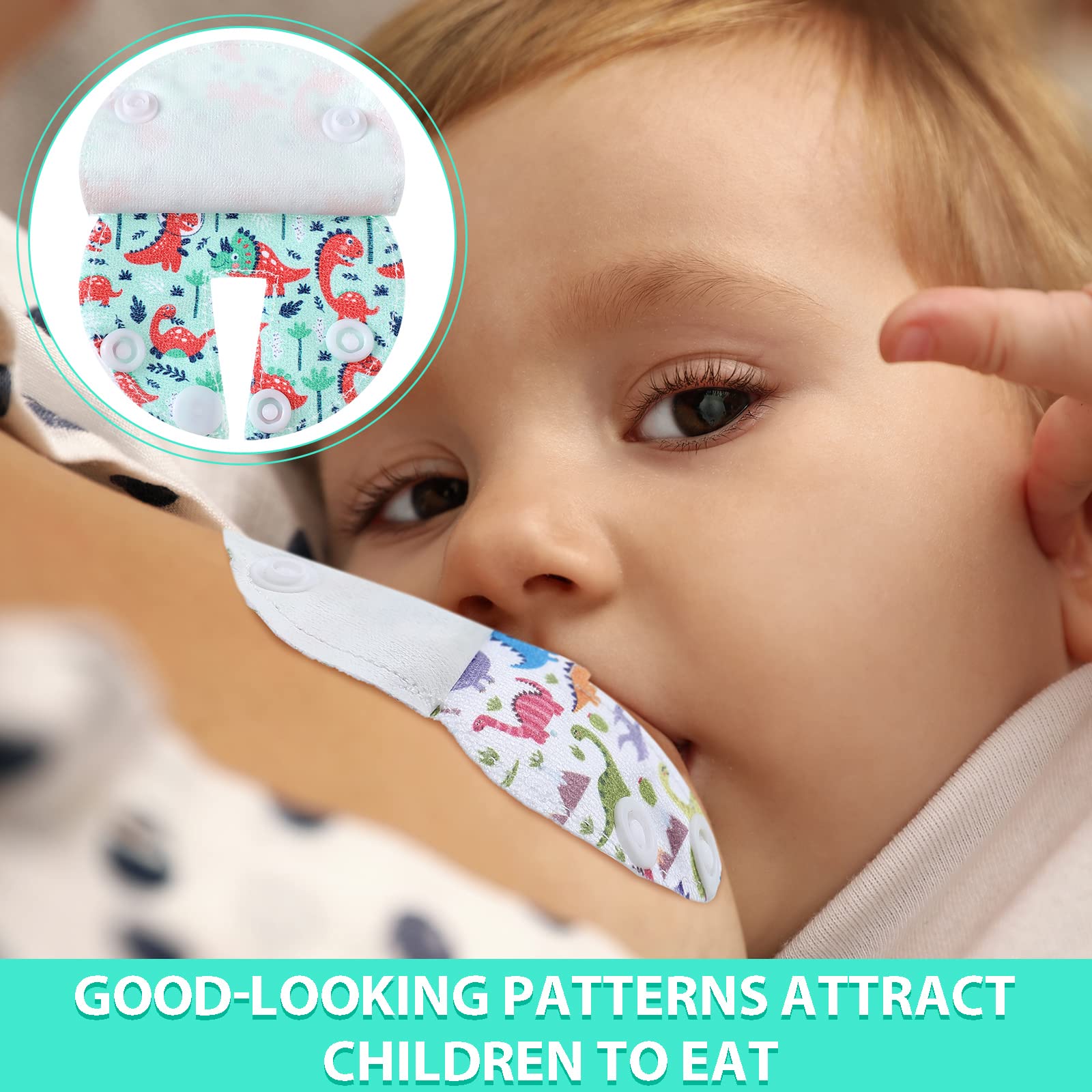 Breling microfiber gtube button covers protect skin and reduce leakage.