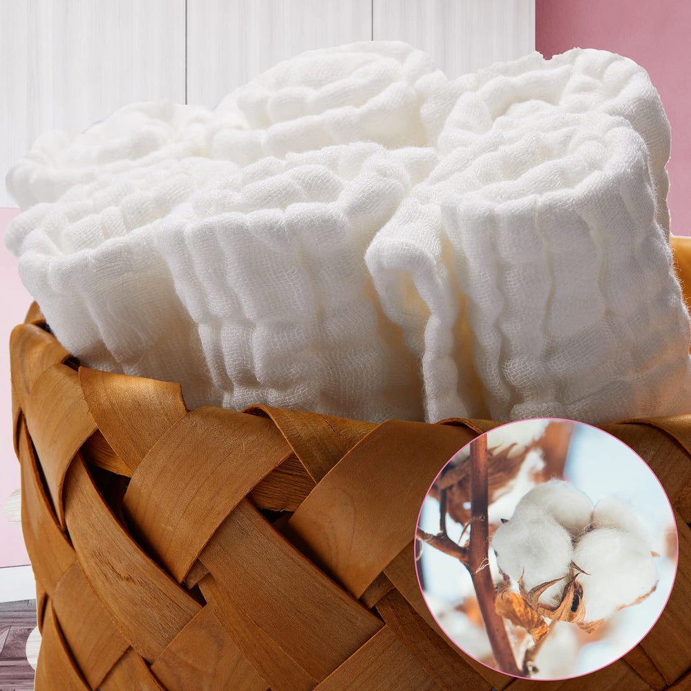Breling muslin wipes suit sensitive skin and makeup removal routines