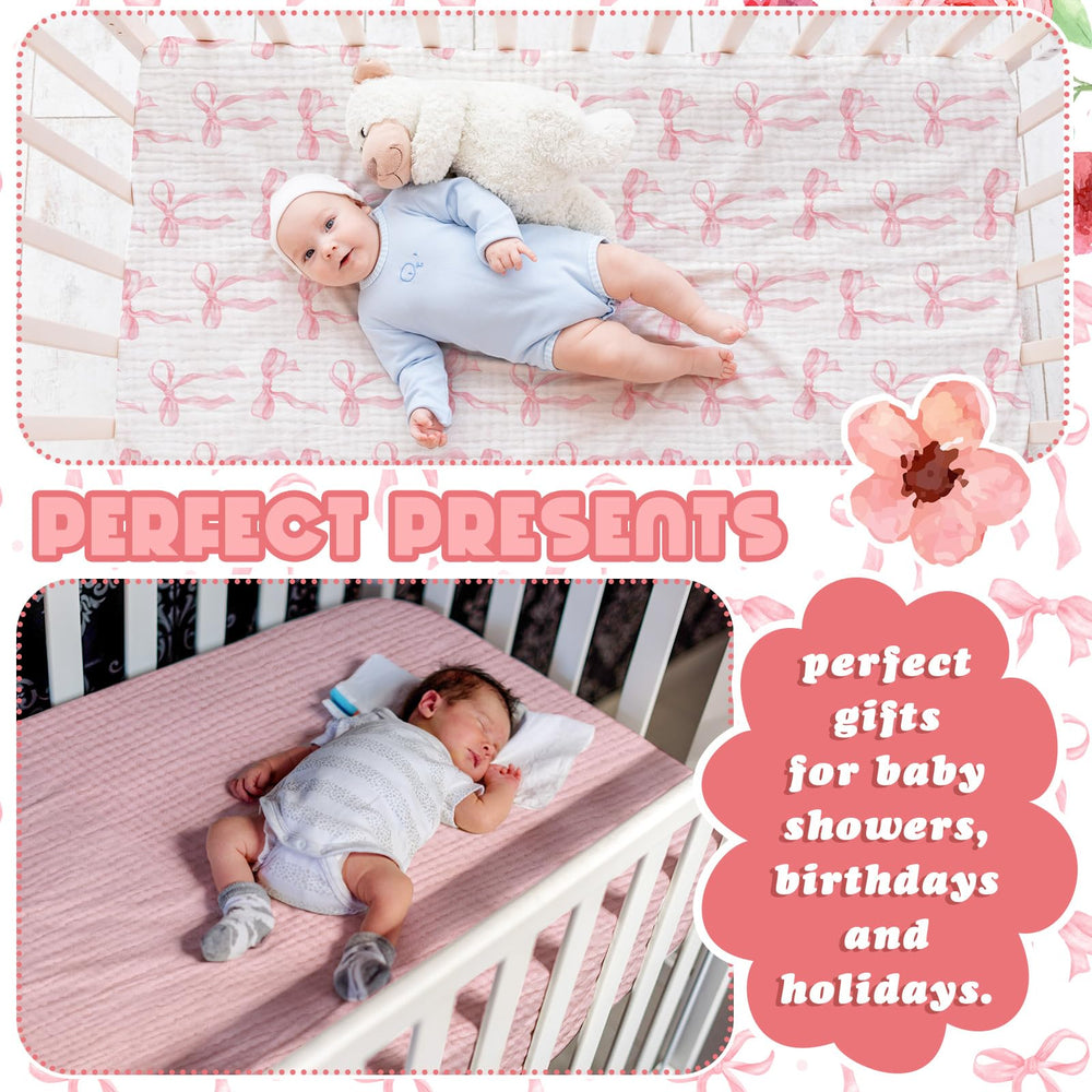 Breling two-pack crib sheets simplify changes and maintain fresh bedding