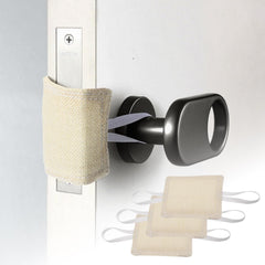 Bremorou door silencer yellow reduces slam noise in nursery