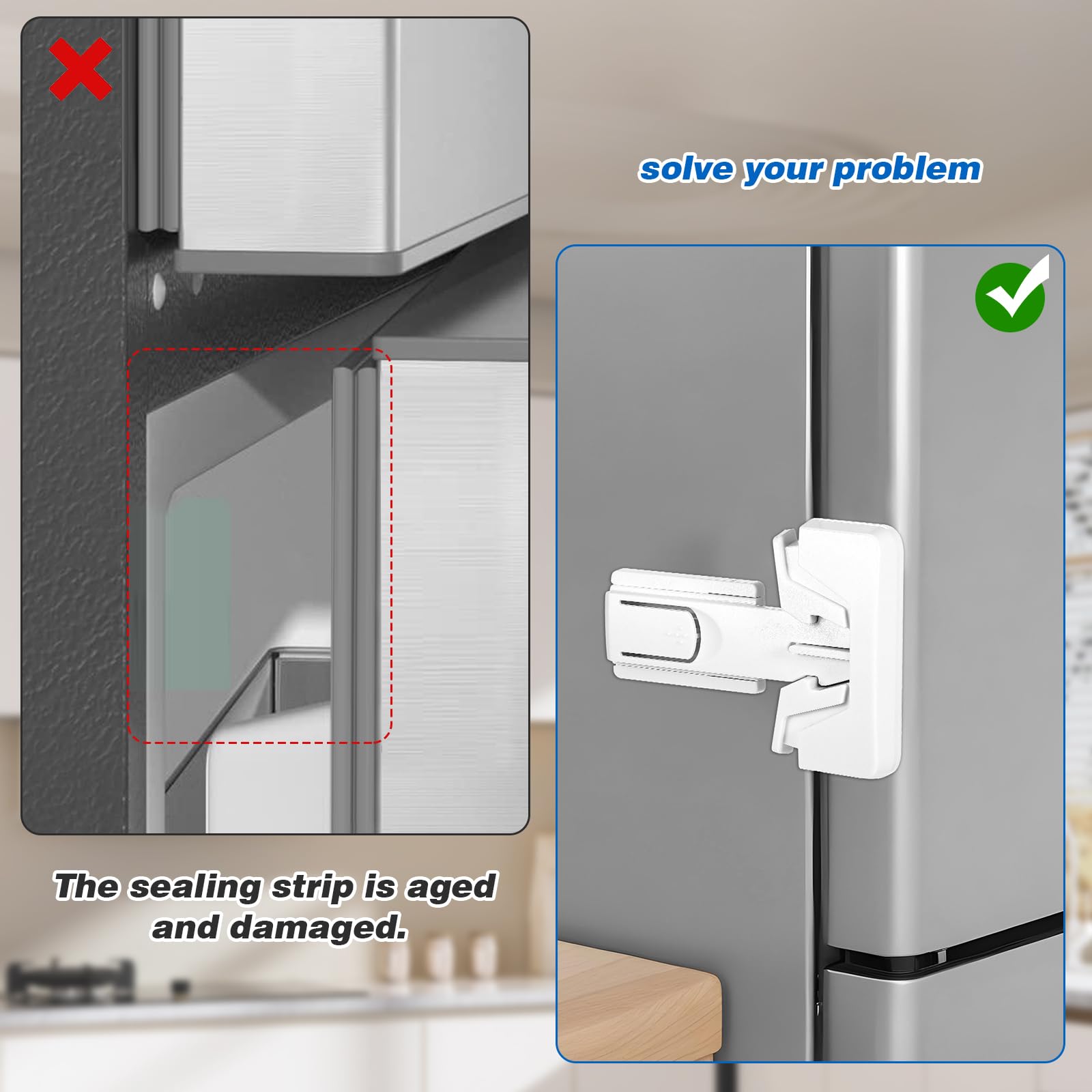 Bremorou door latch provides safe access control for households with kids.