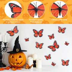 Bremorou 10 cm monarch butterfly enhances party ambiance