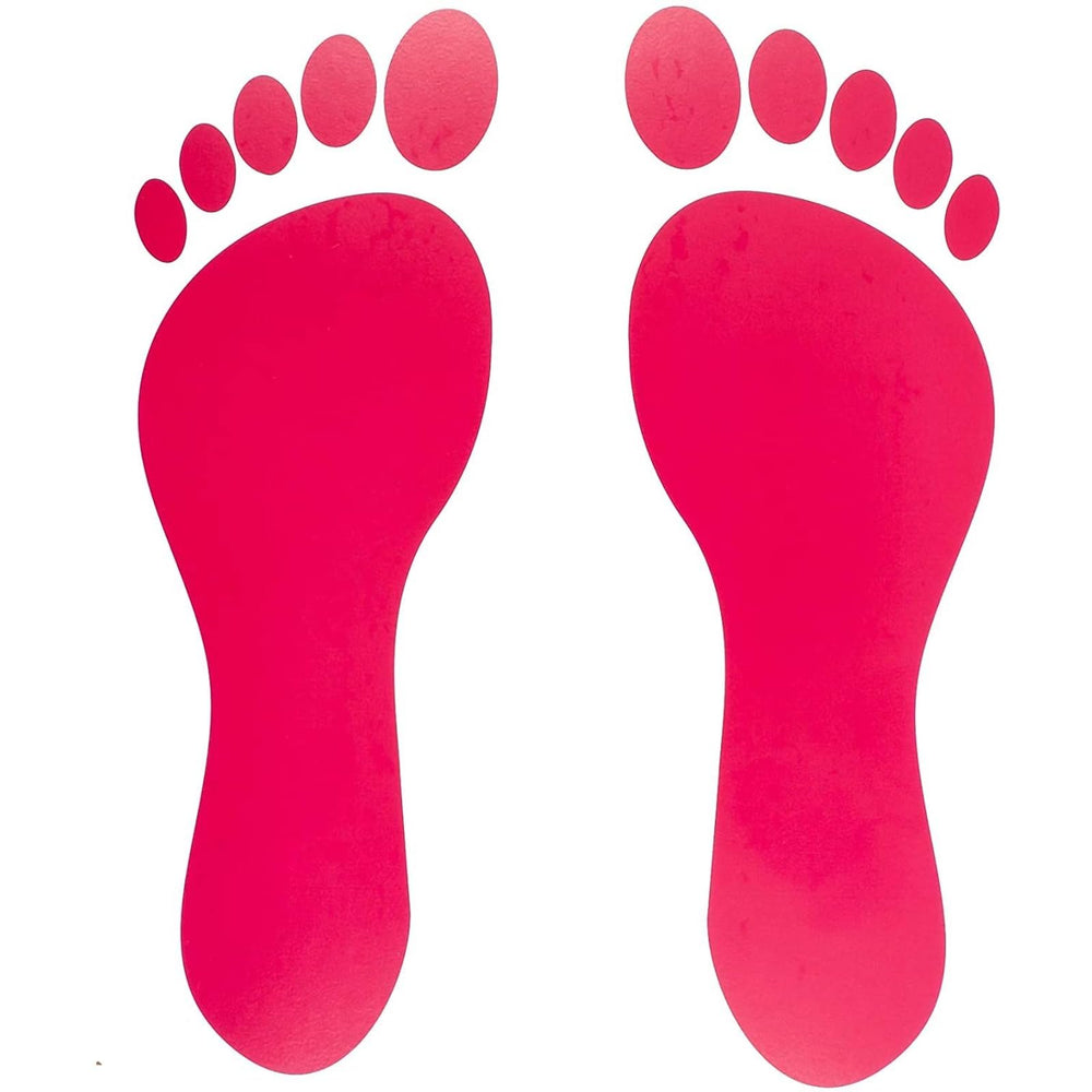 Bright Creations kids footprint sticker set supports playful learning environments