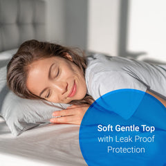 BrightCare underpad quick-change design swaps easily for faster changes