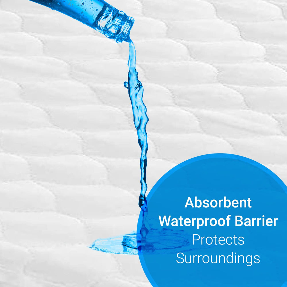 BrightCare skin-friendly underpad supports comfortable, dry skin