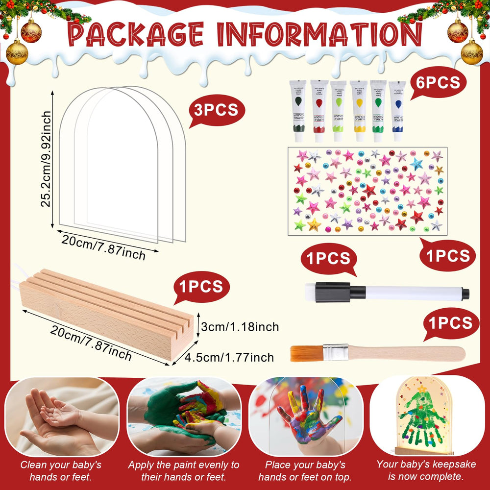 BrightRow kit with paint tubes enables personalized holiday artwork and keepsakes