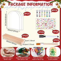 BrightRow kit with paint tubes enables personalized holiday artwork and keepsakes