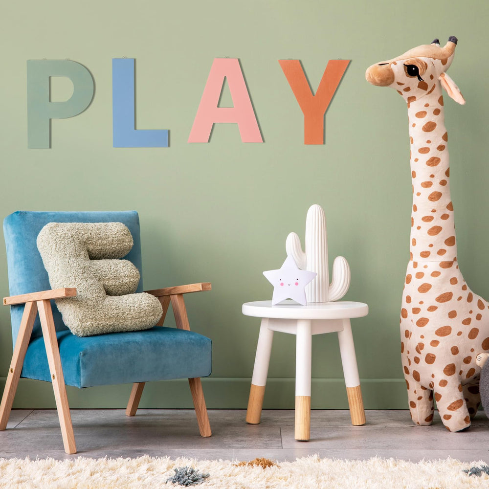 BrightRow warm boho tones sign enhancing play areas and classrooms