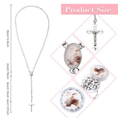 Brilucky scented rosary beads with wooden 6mm beads for a refined look.