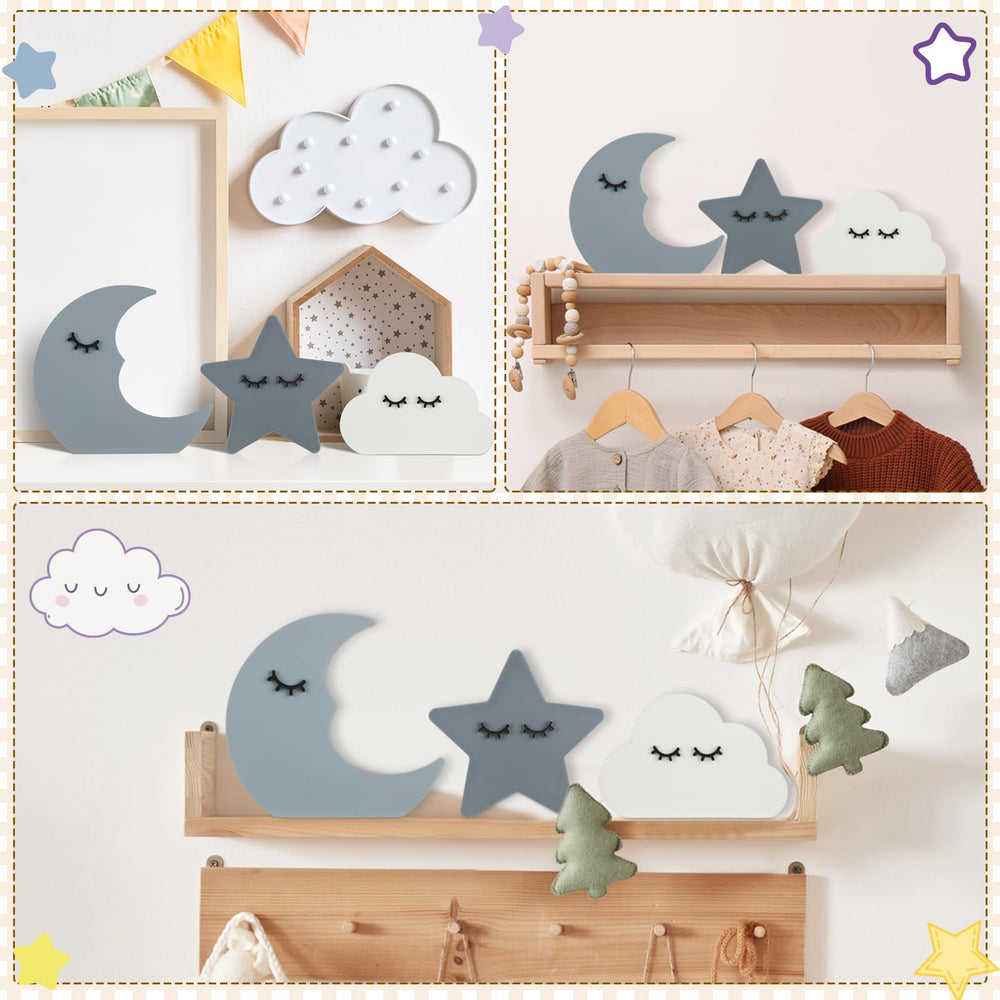 Briwooody durable wood decor for long lasting nursery accents.