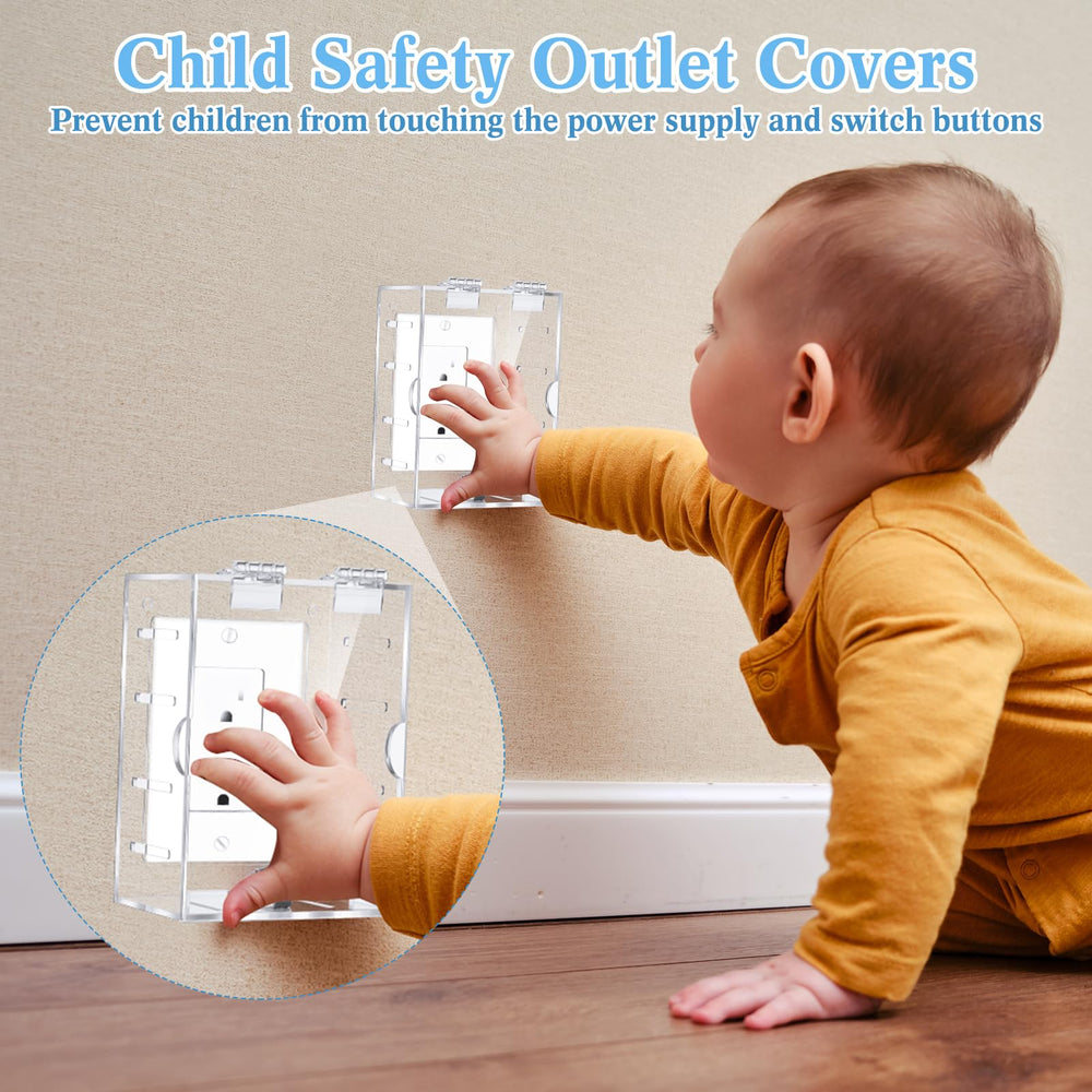 Briwooody outlet box interior space fits most sockets for versatility
