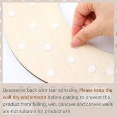 Briwooody moon wall decor creates a celestial touch for calming bedtimes