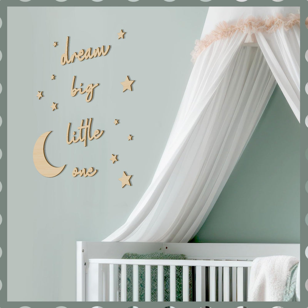 Briwooody star small 3 cm adds subtle twinkles to corners