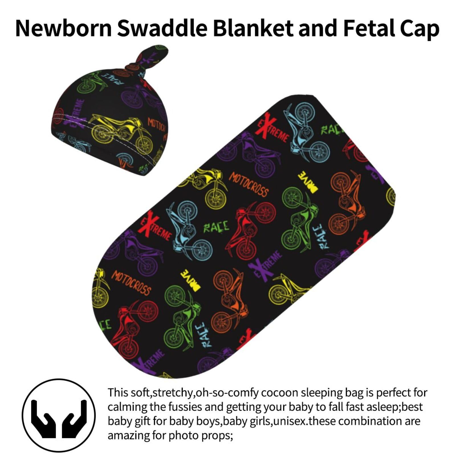 Broiteid Baby Shower Gift Ready swaddle trio for new parents.