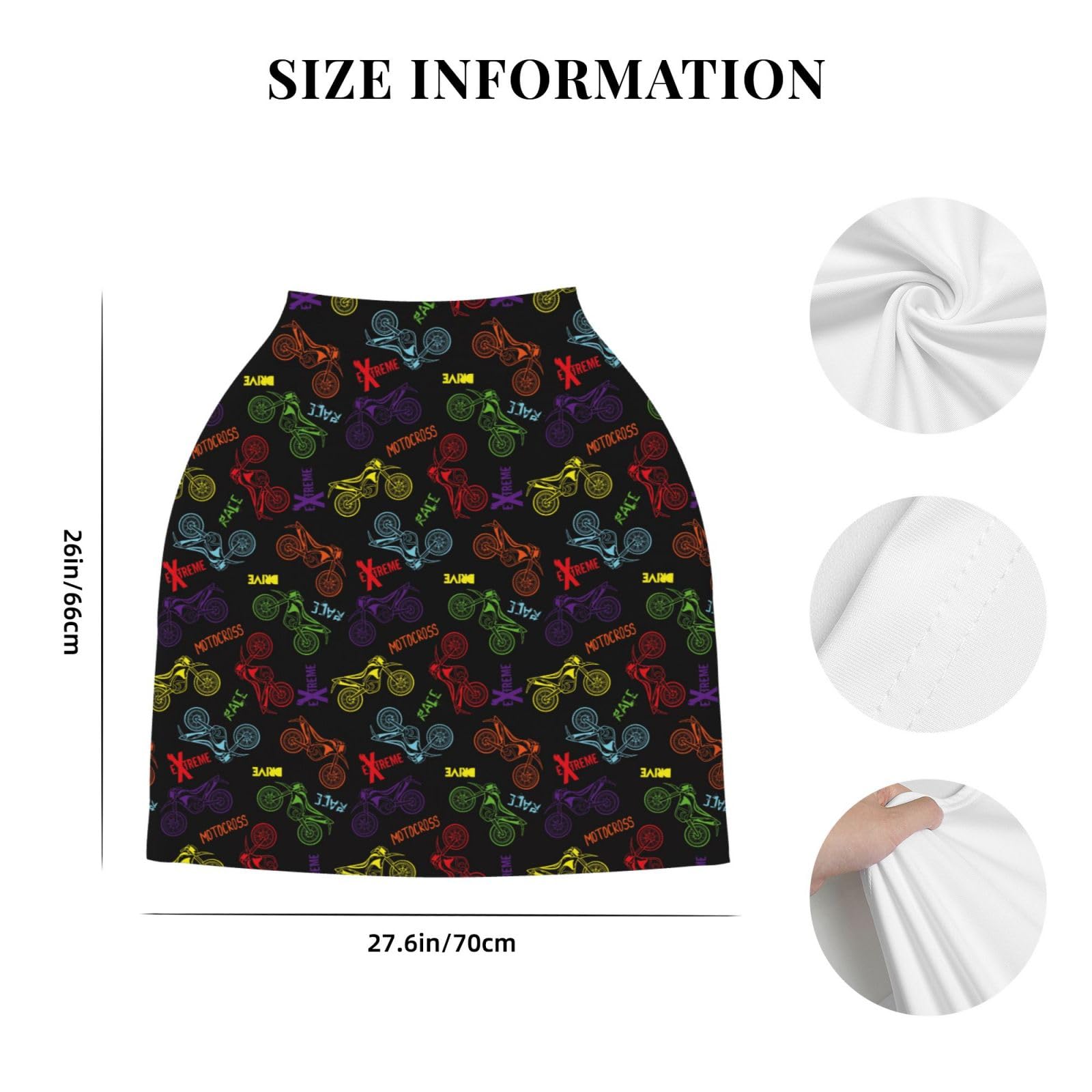 Broiteid stroller and car seat compatible cover for versatile use