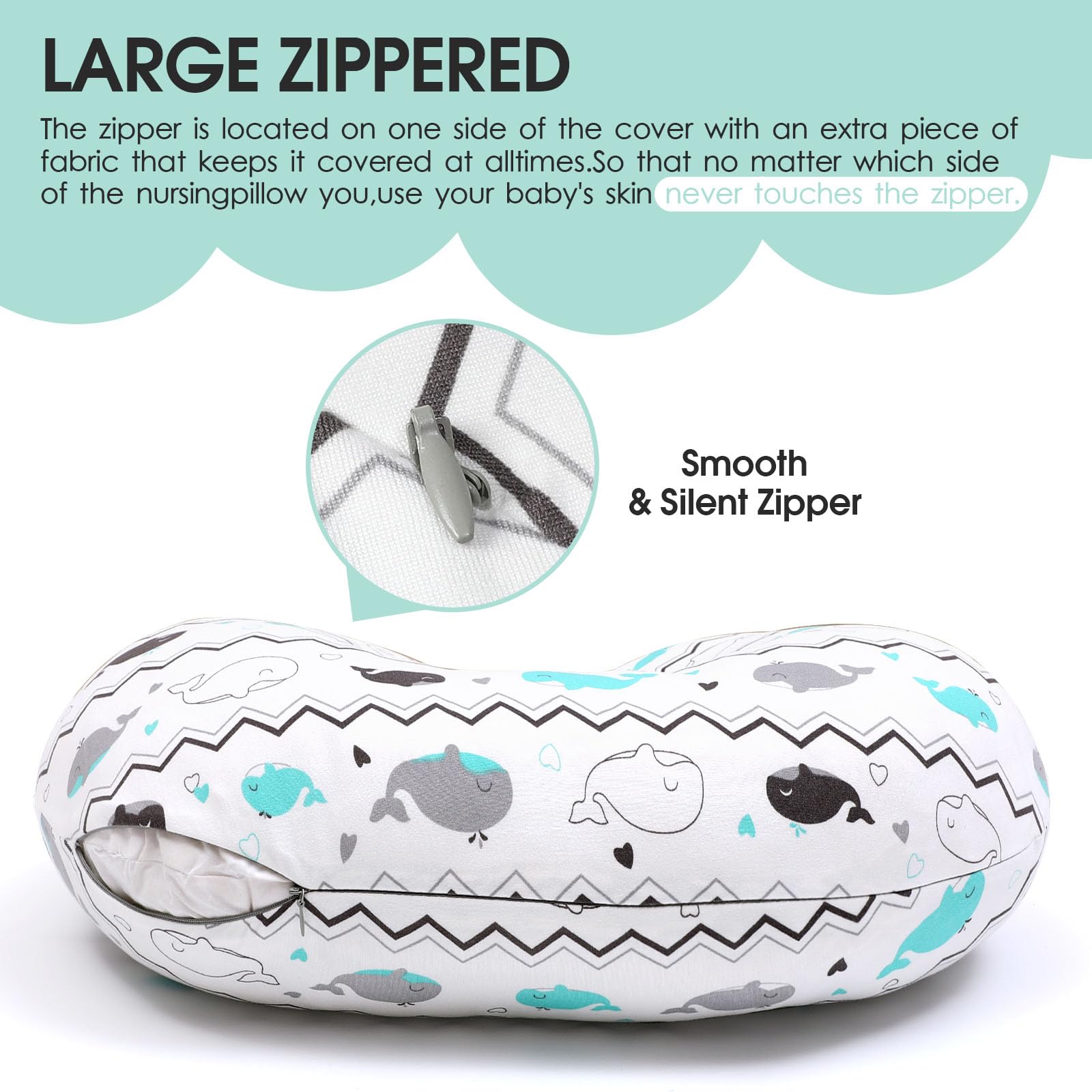 Brolex durable fabric tolerates frequent washes for busy parents.