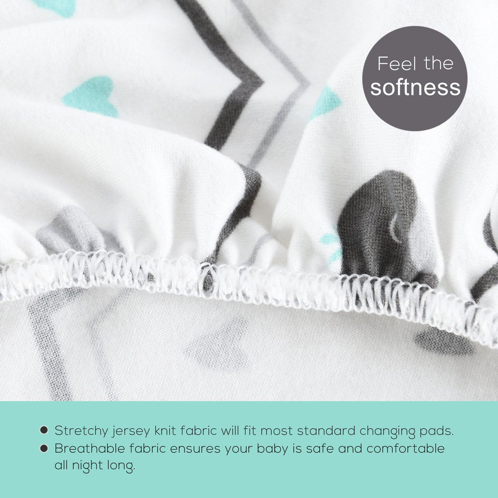 BROLEX breathable fabric keeps babies comfortable during diaper changes