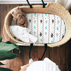 Breathable, ultra-soft fabric helps regulate baby comfort in all seasons