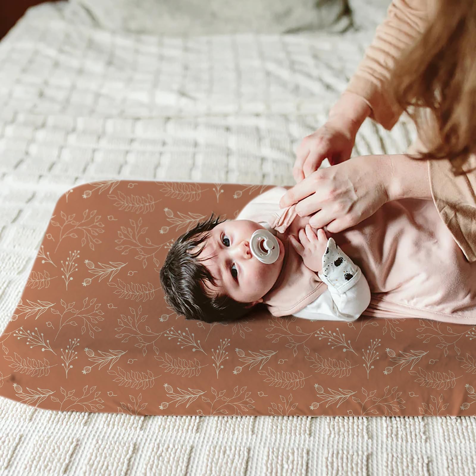 BROLEX two-pack changing pad covers for home and daycare versatility