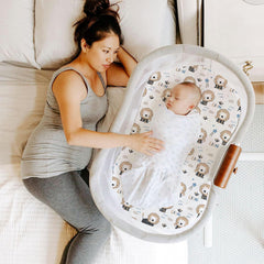 Machine washable and quick-drying BROLEX bassinet sheets for busy parents
