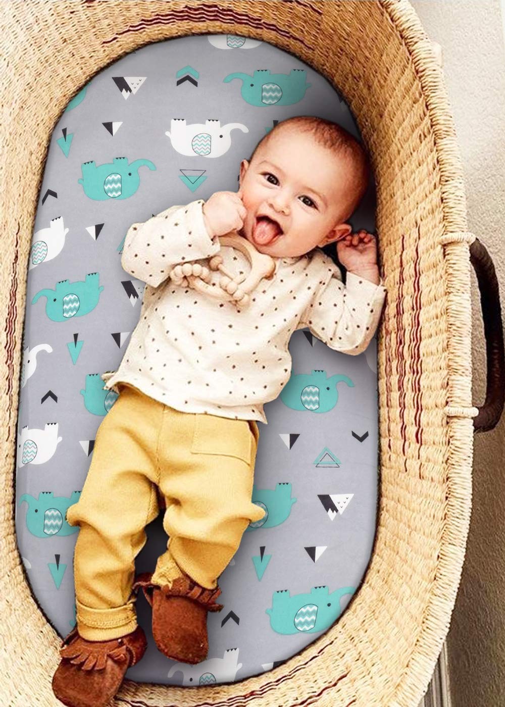 Machine-washable and quick-drying sheets simplify busy parent routines