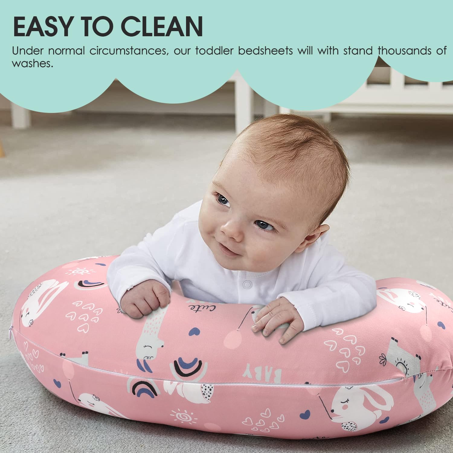BROLEX machine-washable pillow covers stay soft and vibrant after washes.