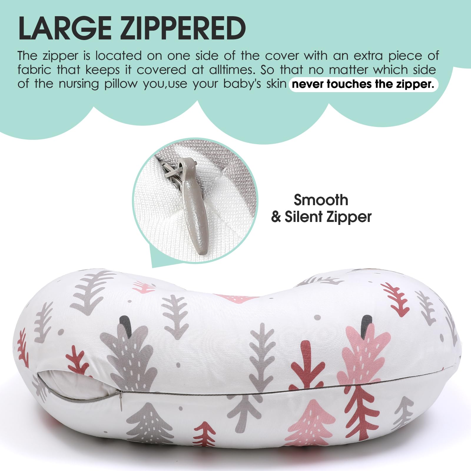 BROLEX jungle design adds nursery charm while staying practical and durable.