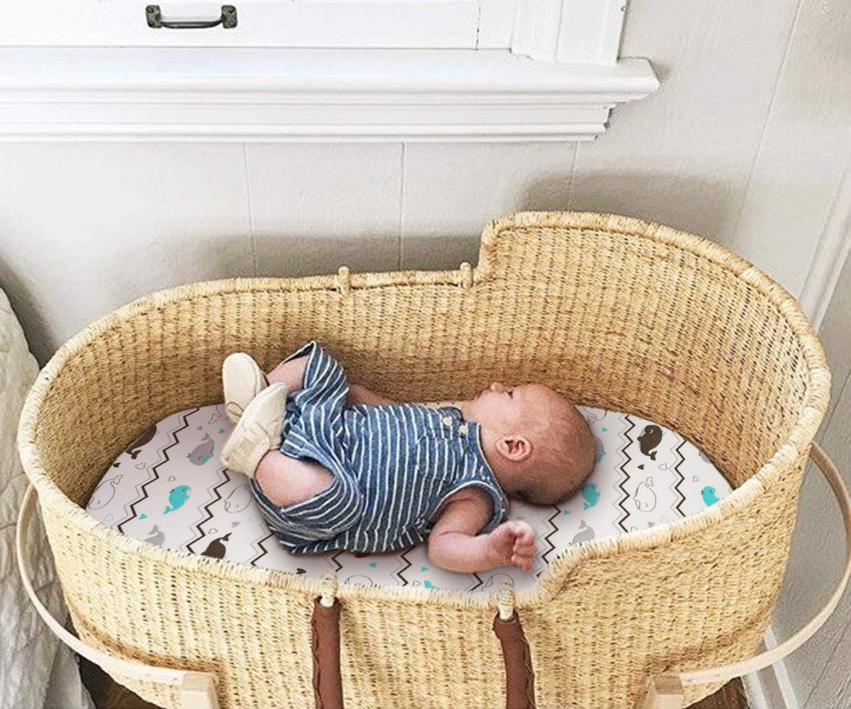 Two-pack BROLEX bassinet sheets ideal for quick changes and gifting