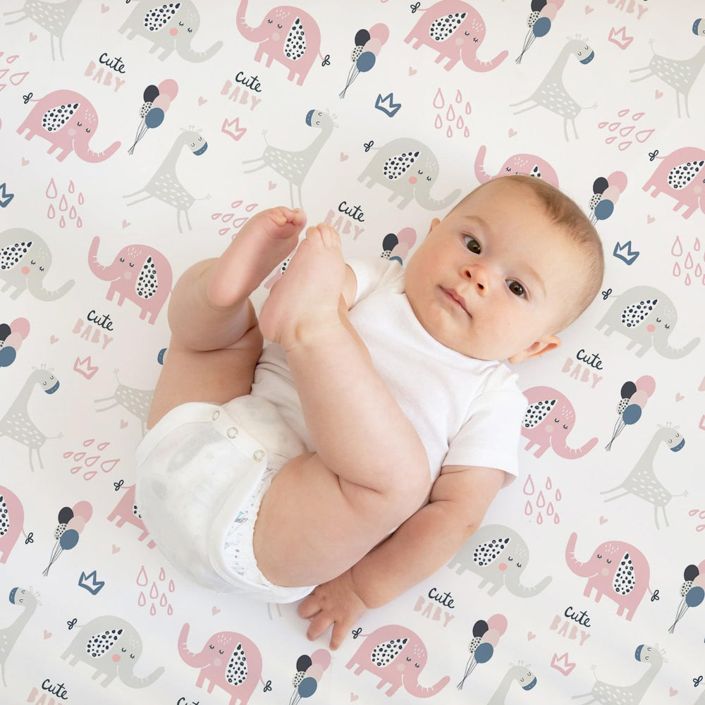BROLEX Portable playard sheets ideal for nap time and travel.