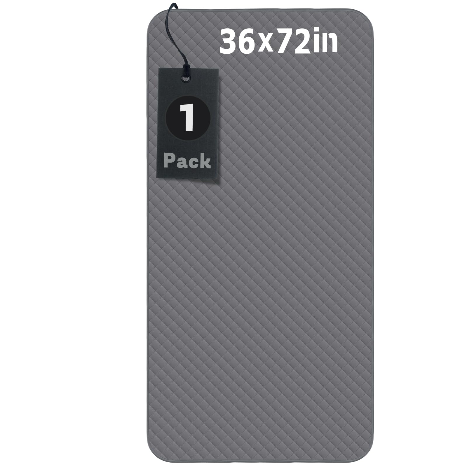 Brosive Hide Stains 36x72-inch measurements highlight spacious coverage.