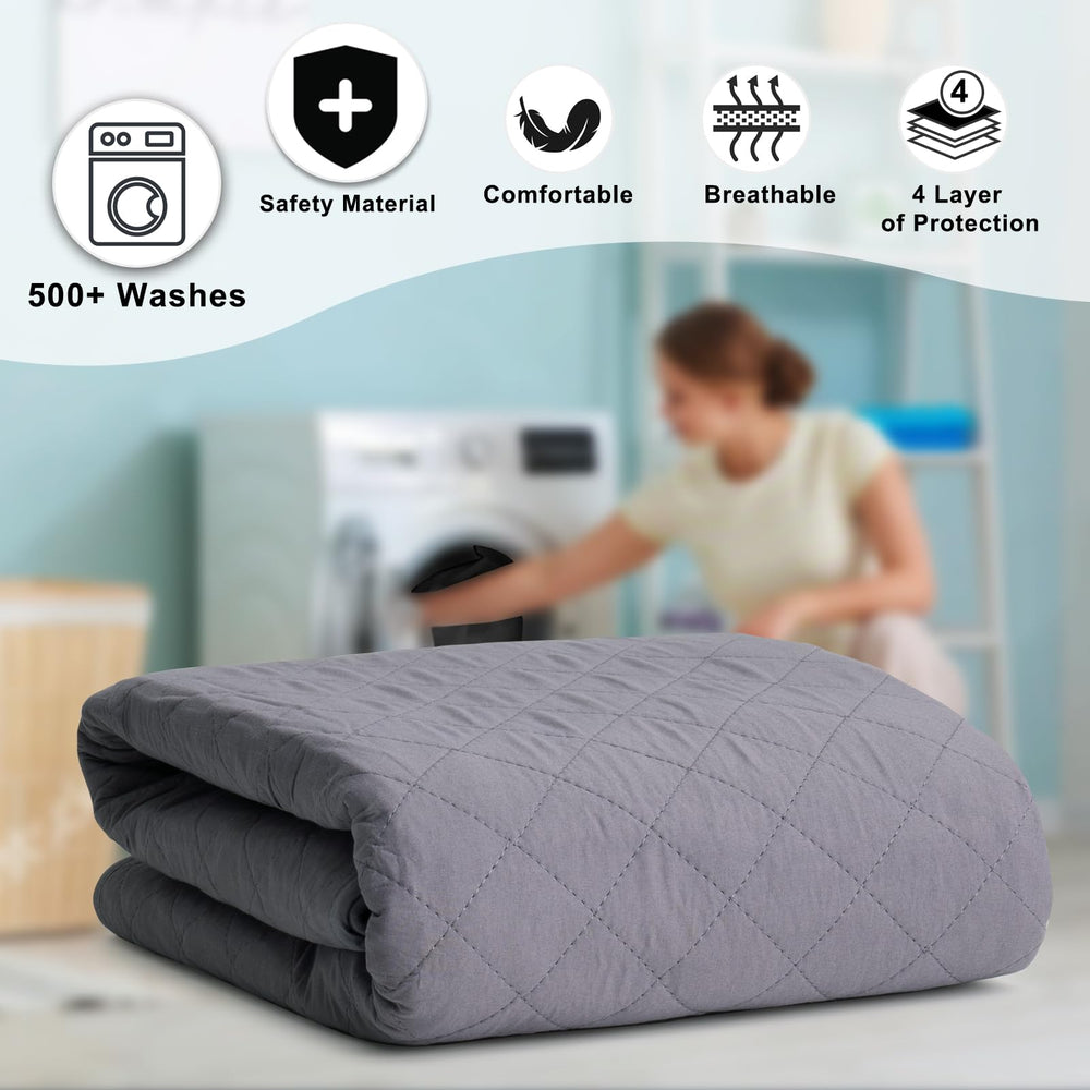 Brosive pad withstands 500+ washes while maintaining absorption.