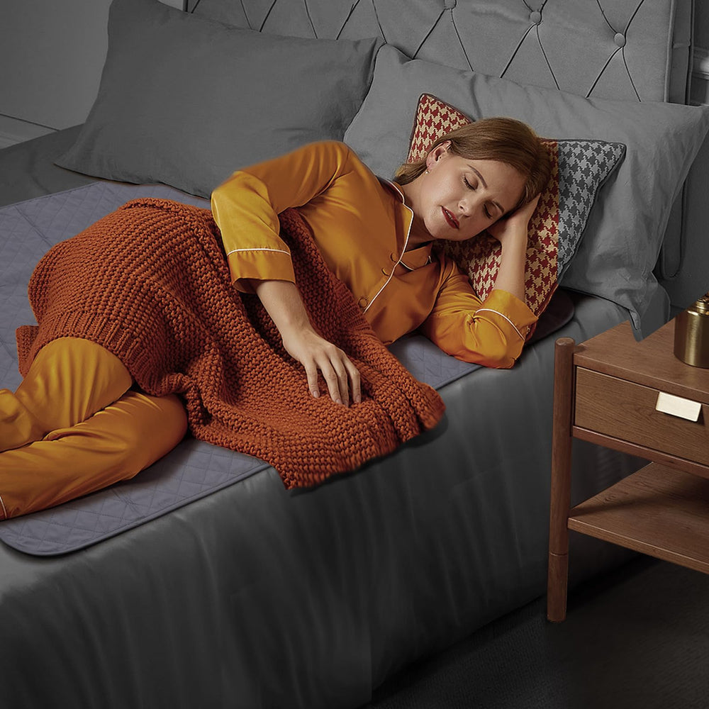 Brosive bed pad offers soft, breathable surface for daily caregiving.