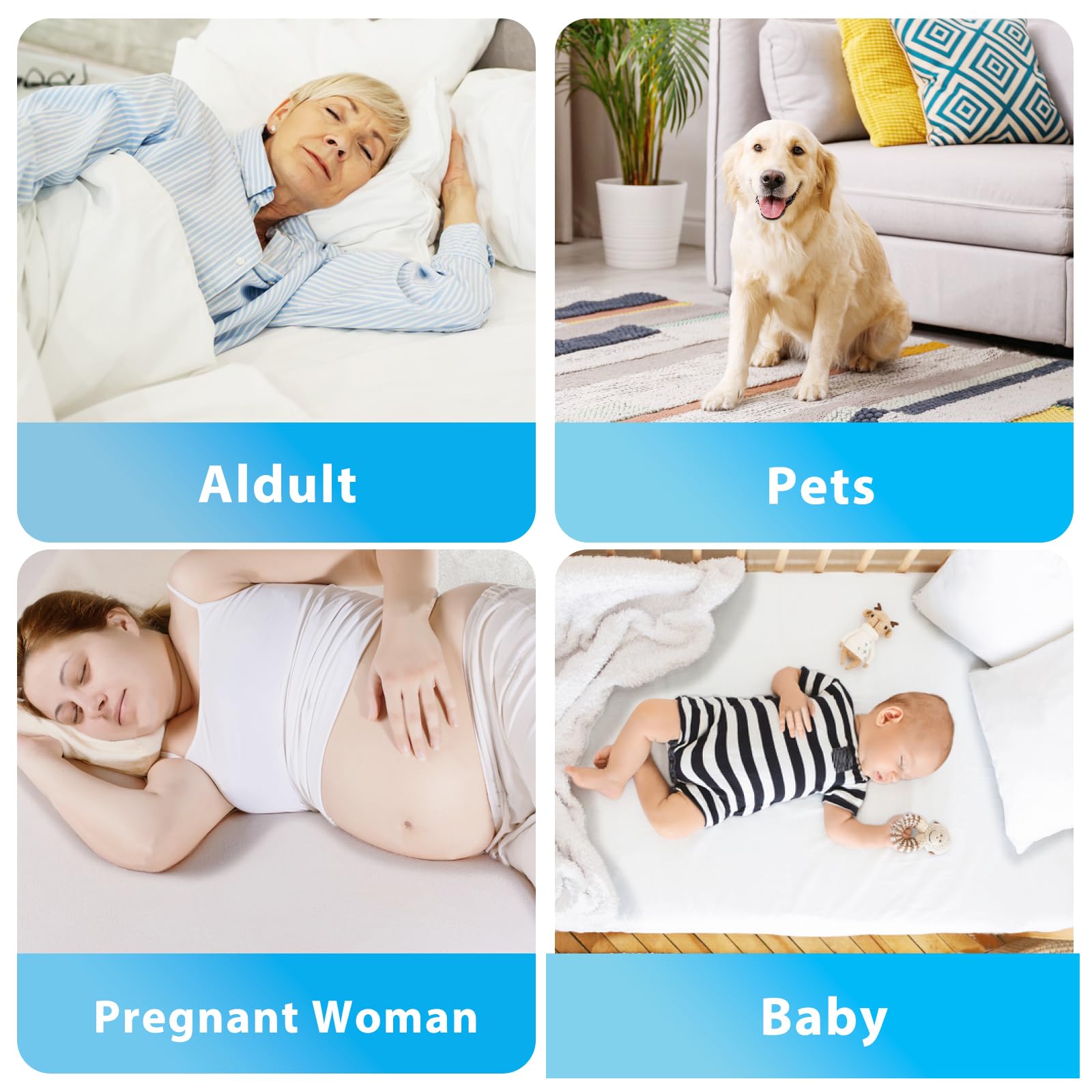Brosive underpad helps protect furniture and bedding during daily routines.